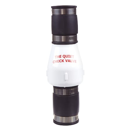 B & K Magic Plastics 1-1/2 in. D X 1-1/2 in. D Slip PVC Quiet Check Valve 0821-15H